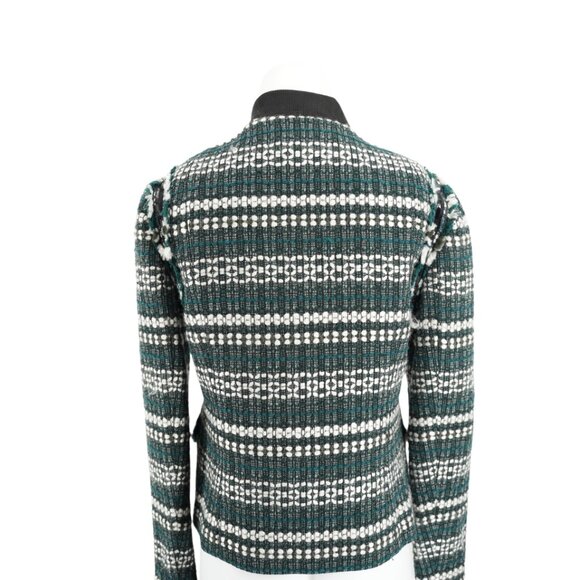 NWT Tory Burch Tweed Norfolk Jacket Size 4 - Picture 5 of 8